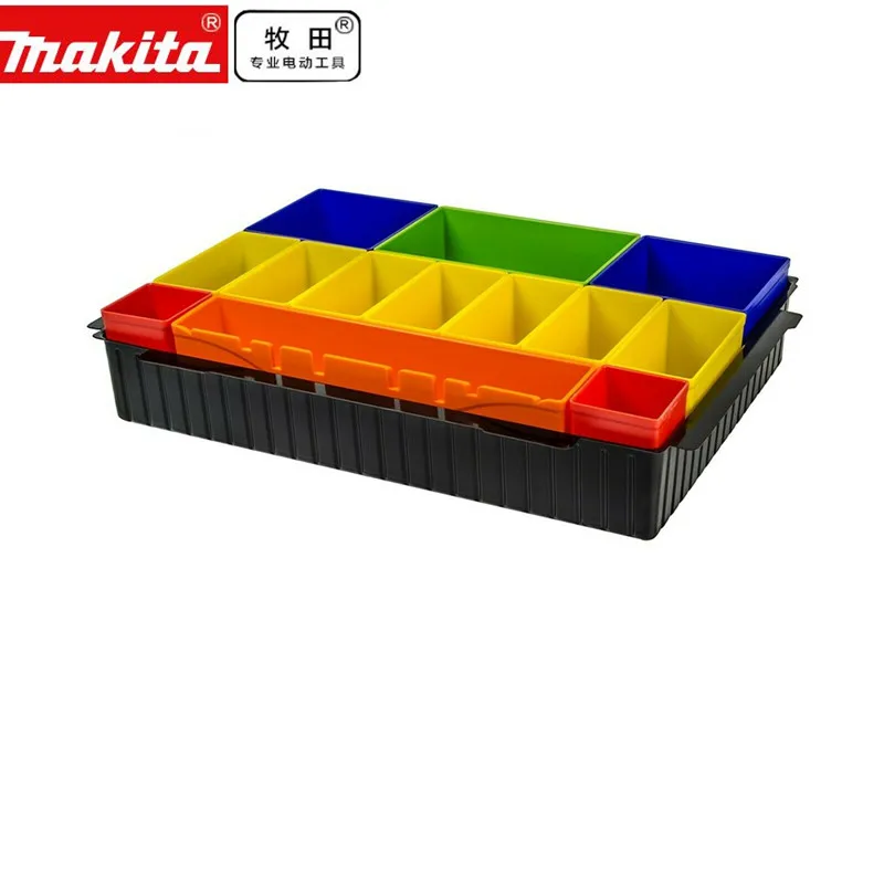 Makita P-83652 Makpac Organiser Coloured Container Inserts MacPak Insert With Coloured Compartments  box Tools suitcase case