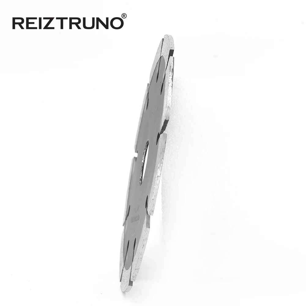 Reiztruno 5 インチドライカット汎用パワーはワイドセグメント化ダイヤモンドブレードコンクリート、大理石の花崗岩クォーツ切断