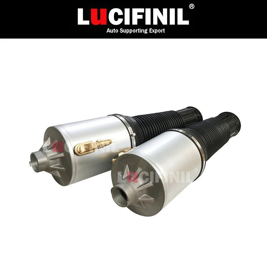 LuCIFINIL 2PCS Front Air Suspension Air Spring Bag Audi A8 D3 4E0616039AF 4E0616040AF