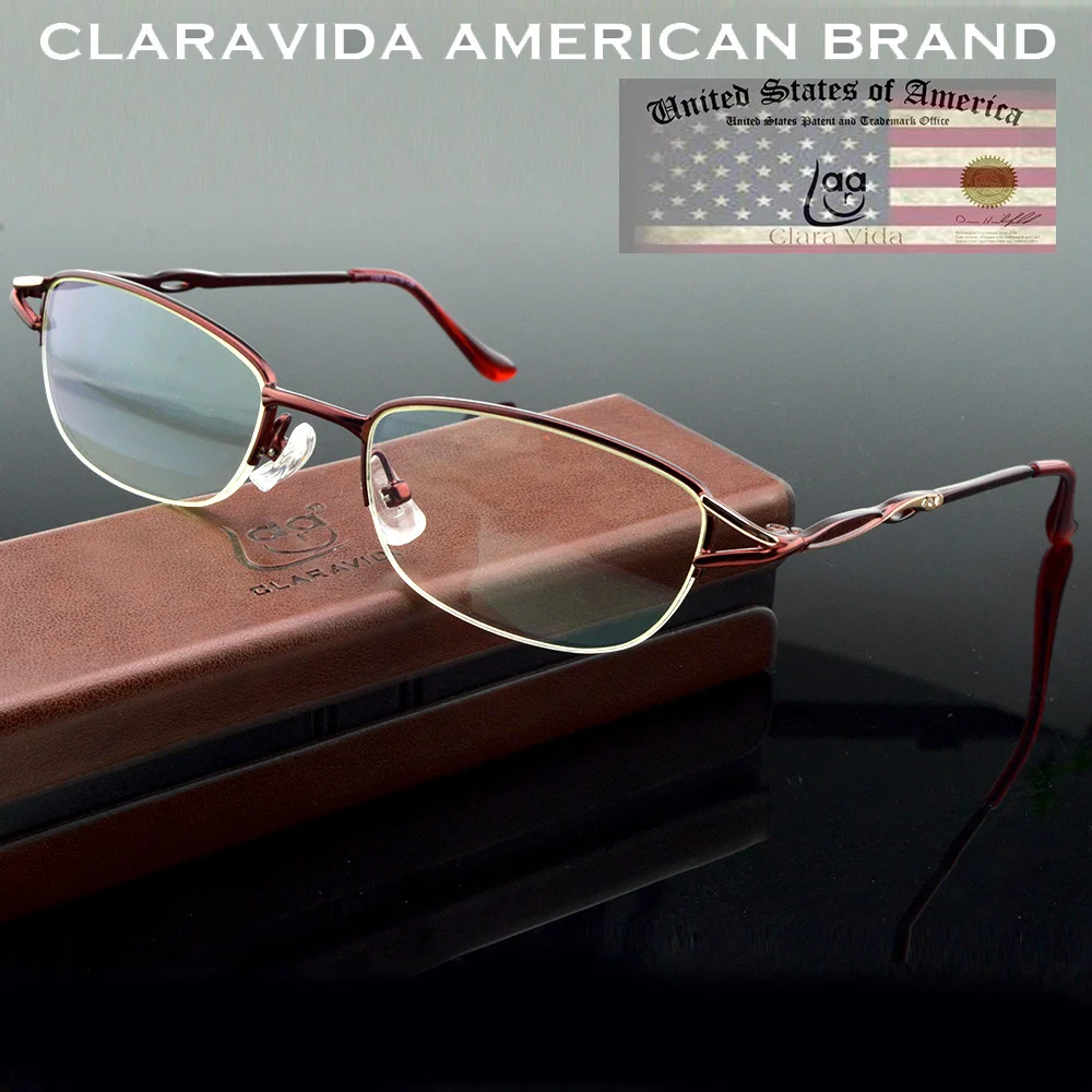 

Titanium Alloy Frame Fashion RED Ladies Women Portable Reading Glasses +0.75 +1.00 +1.25 +1.5 +1.75 +2.00 +2.25 +2.5 +2.75 To+4