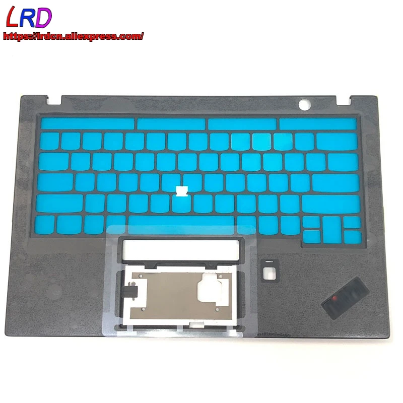 LRD oryginalna obudowa do Lenovo ThinkPad X1 Carbon 6TH klawiatura Bezel podparcie dłoni z odciskiem palca AM16R000300 czarny