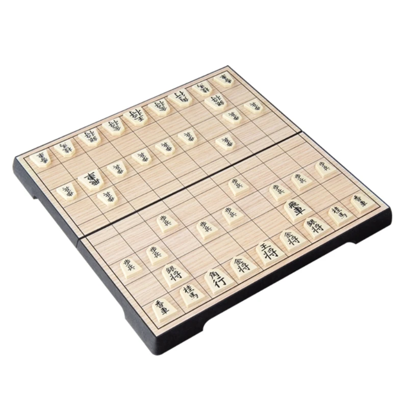 Japan Shogi Foldable Japanese Chess Game Board Game Puzzle Toy 25×25cm