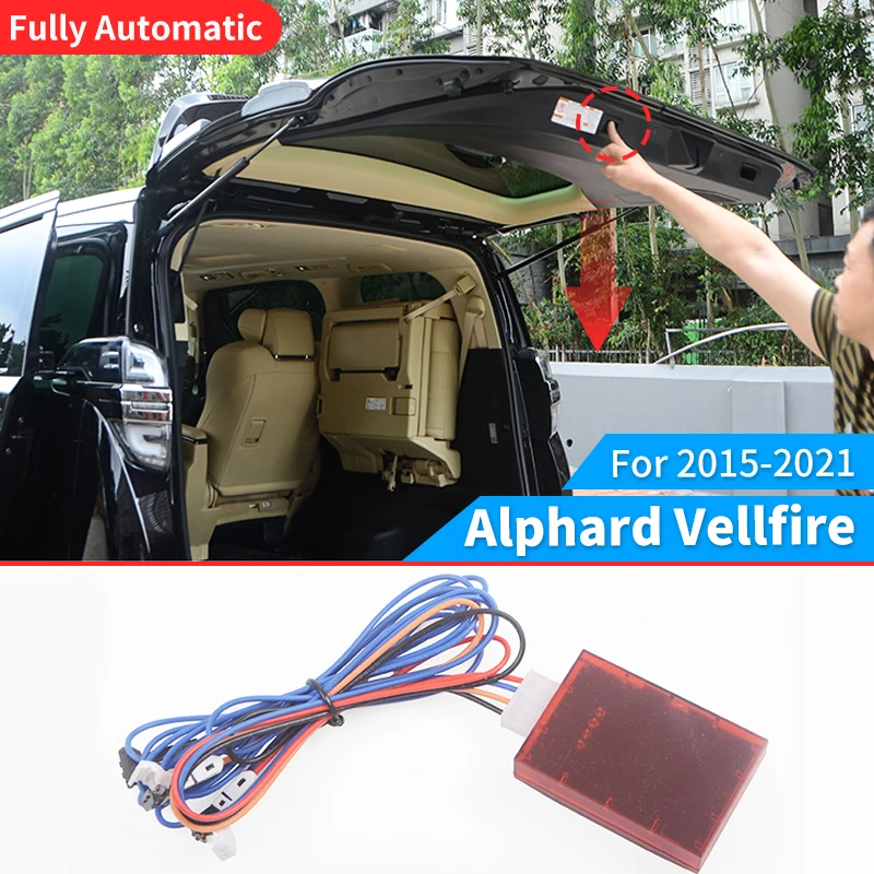 For Alphard Vellfire Upgrade Electric Tailgate Modification  Accessories Lifting Module one-button automatic lifting trunk