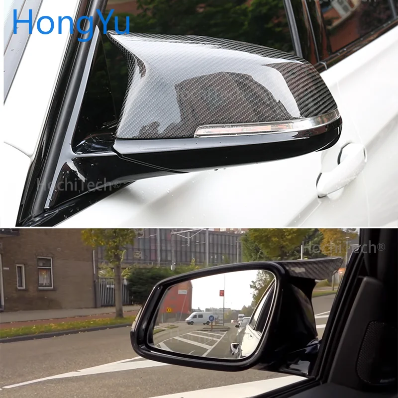 For BMW X Series X1 E84 2013 2014 2015  Replacing high quality carbon fiber mirror cover M3 M4 appearance