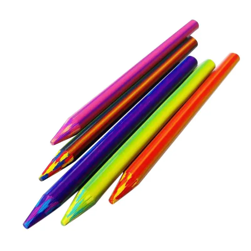 

5.6mmX90mm Magic Rainbow Pencil Lead Art Sketch Drawing Color Lead School Office Supplies