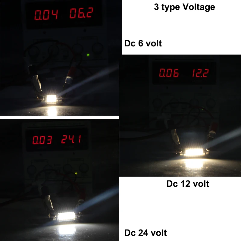 Ledフェストゥーンライト31ミリメートル36ミリメートル39ミリメートル42ミリメートルC3W C5W C10W dc 6 12 24 vボルト車のトラックスタイリングインテリアランプ自動読書電球12v 24 v