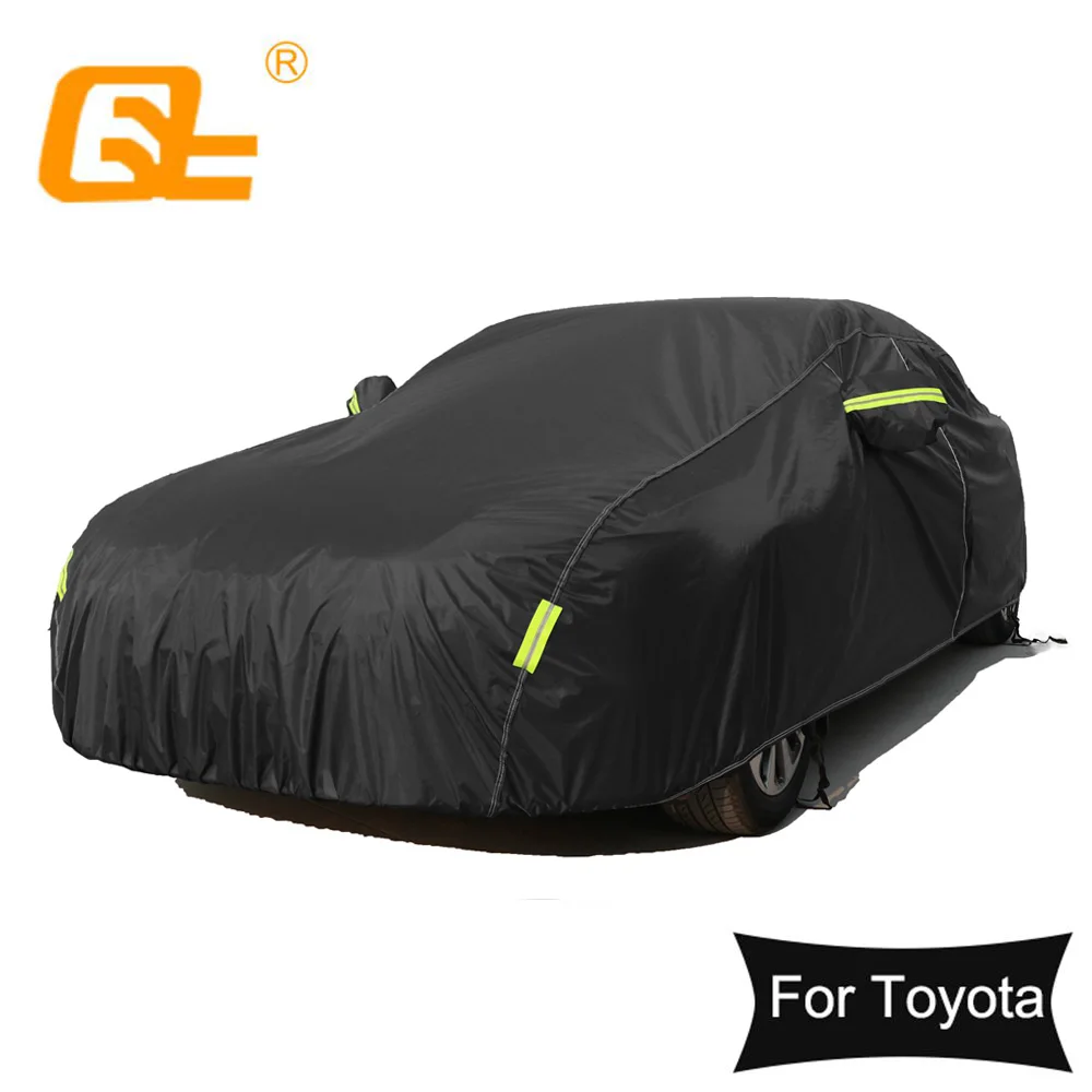 Universal Car Covers Full Auot Cover Sun UV Snow Dust Resistant Protection Cover for Toyota Camry Corolla RAV4 Yaris reiz