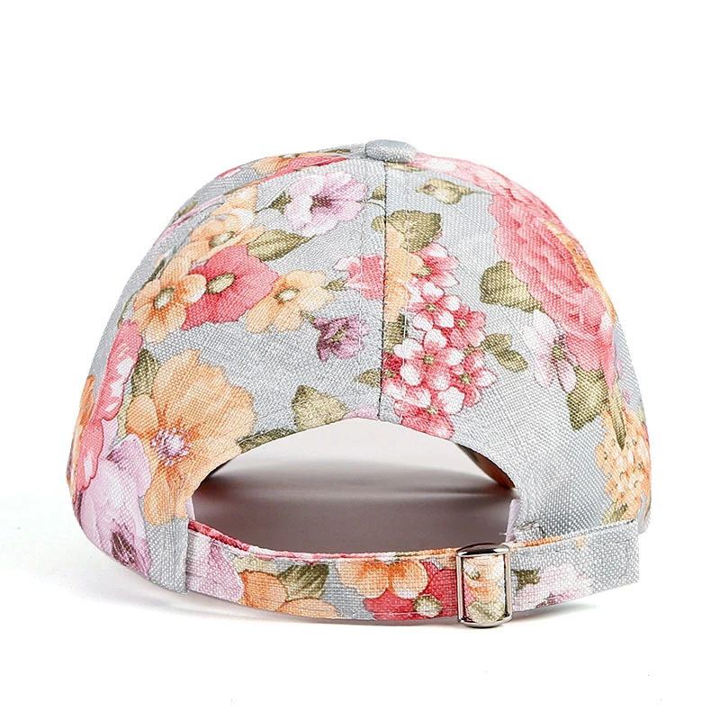 2021 New Fashion Women Tie printing Multicolor Irregular Print Baseball Cap Female Outdoor Streetwear Summer Caps Hats