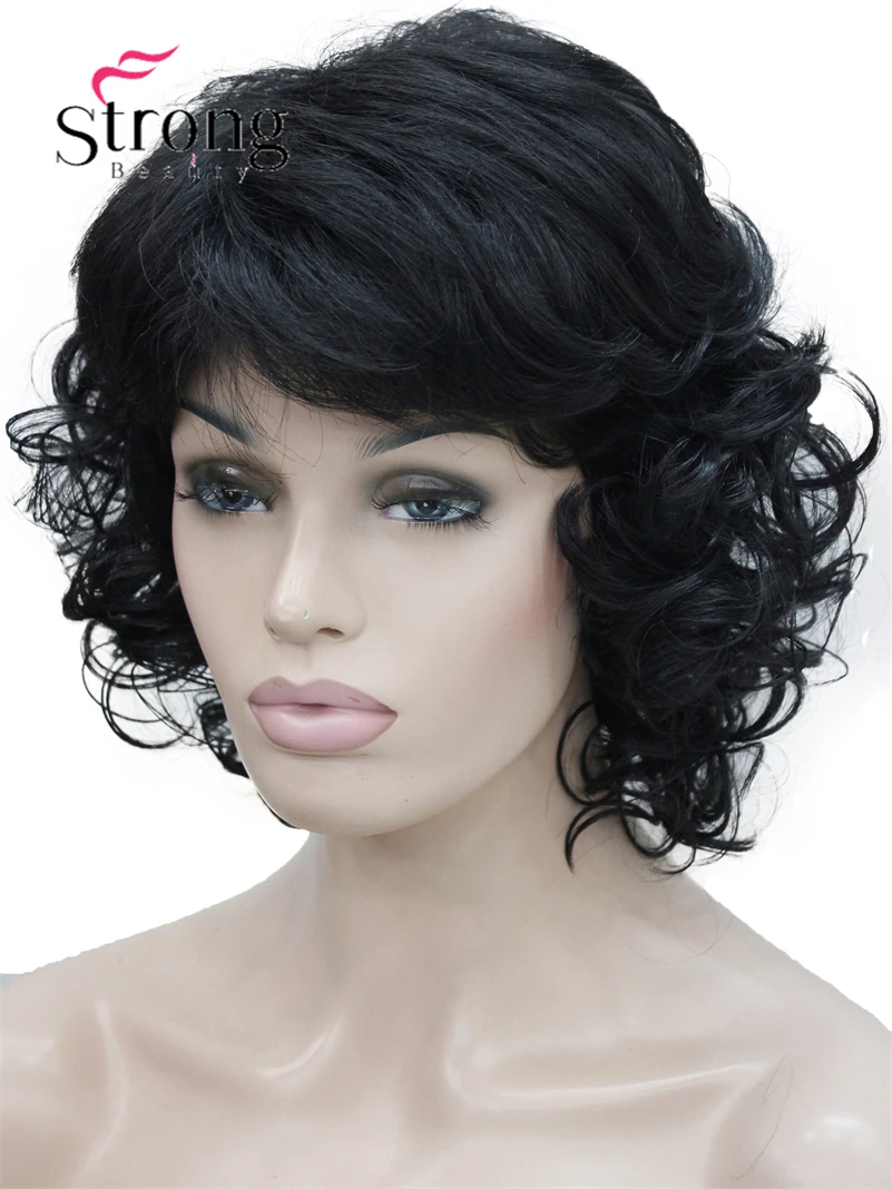 Women's Short Curly Heat Resistant Synthetic Auburn Hair Wigs COLOUR CHOICES
