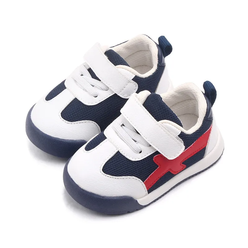 Kids Shoes Toddler Girls Boys Sneakers Children Breathable Sports Shoes 2023 New Spring Autumn Baby PU First Walkers