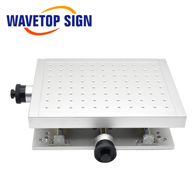 Tavolo da lavoro 1064nm macchina per incisione con marcatura Laser a fibra 320x240x70mm tavolo mobile a 2 assi tavolo portatile XY