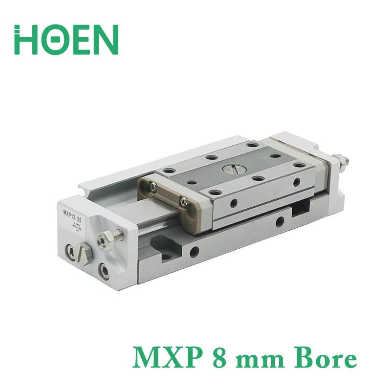 

MXPJ8-10C MXP8-10 MXP8-20 MXP8-20C air slide table MXP series air slide table pneumatic cylinder double acting cylinders