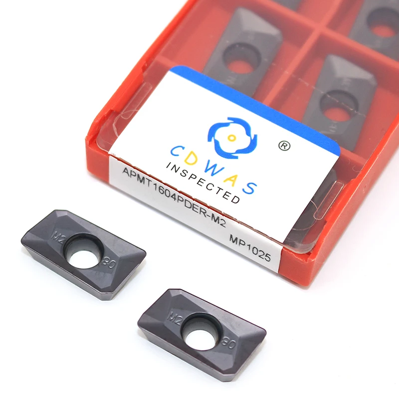 APMT1135 APMT1604 MP1025 超硬インサート高品質切削旋削工具 APMT フライスシリーズブレード CNC 旋盤ツールのための BAP300R