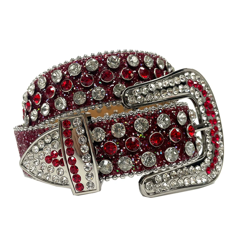 Westlichen Cowgirl Cowboy Strass Gürtel Qualität Verzierte Gürtel Für Frauen Männer Mode Cinto De Strass Ceinture Femme