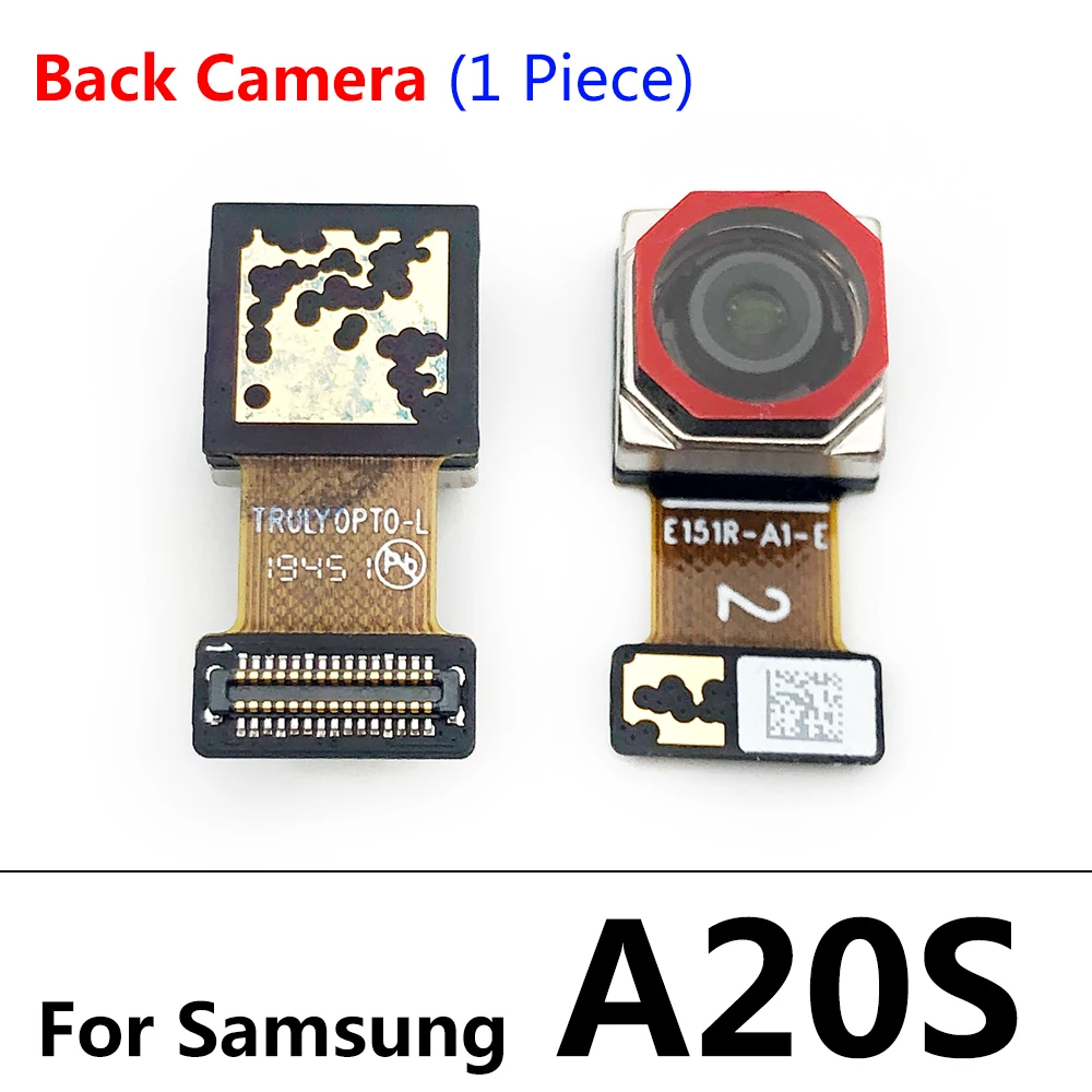 New Front Camera With Back Rear Camera Module Flex Cable For Samsung A10S A20S  A30S A50S A51 A11 A31 A71