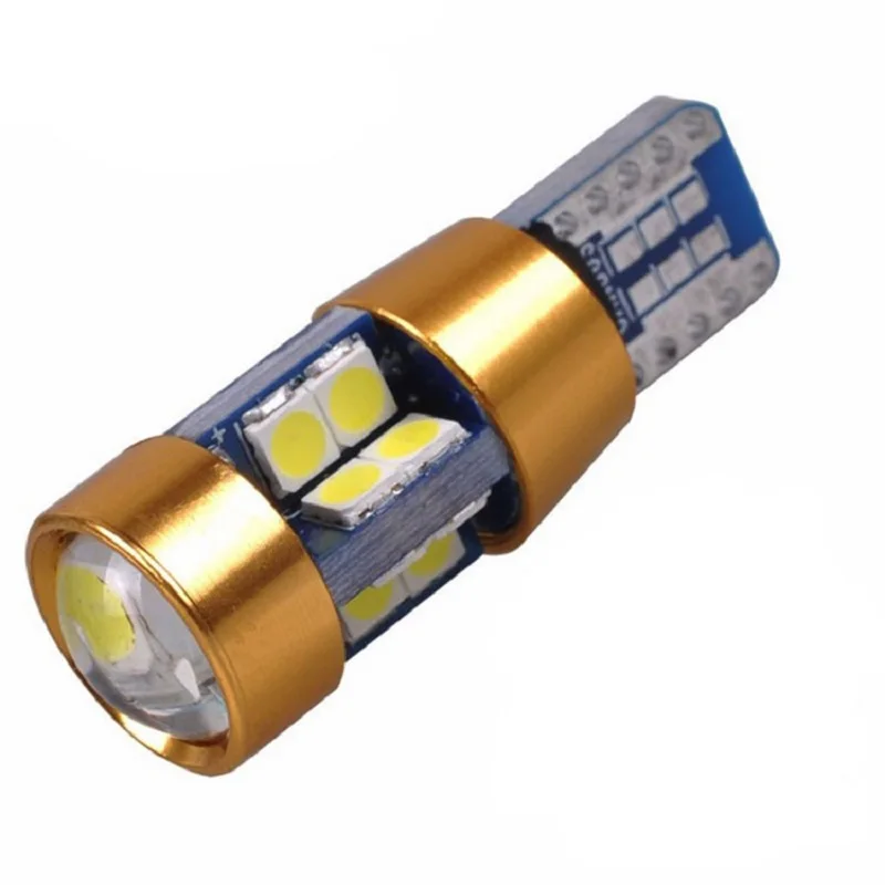 2Pcs Amber Car Position Parking Lights T10 168 194 2825 W5W 19SMD LED Light Bulb Car width indicator LED constant current