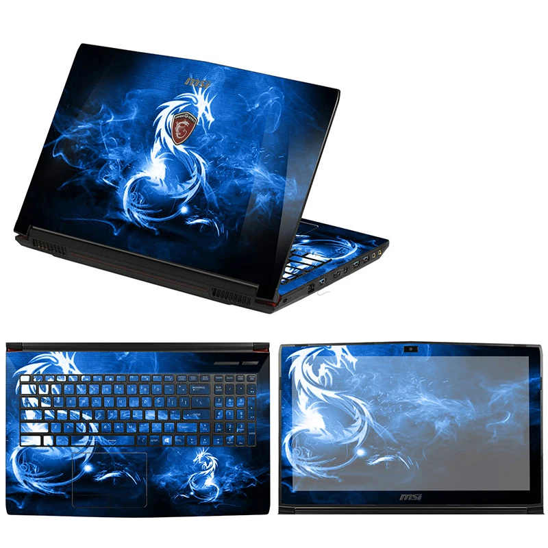 Dazzle Vinyl Laptop Special Sticker Skin For MSI PL62 GT70 GP73 GP65 GL65 GE73 GS63 GT73 GT62VR GL72 GP72 GS72 GF63 GL63 Ge72 GE