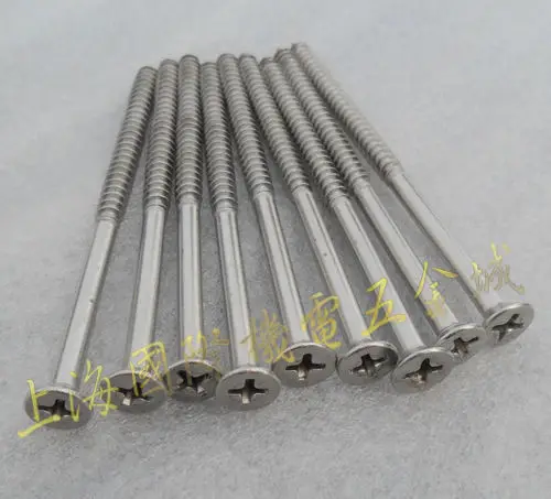 For 4.8 * 80mm stainless steel screws countersunk head self-tapping  Phillips flat head self tapping screws * 6.5g