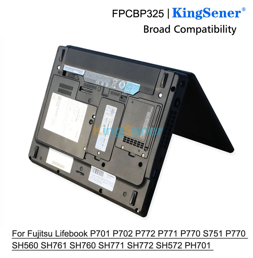 Imagem -04 - Bateria para Fujitsu Kingsener 10.8v 6700m Fpcbp325 Fmvnbp210 Fmvnbp198 Sh560 Sh761 Sh760 Sh771 Sh772 Sh572 P702 P770 Cp55615002