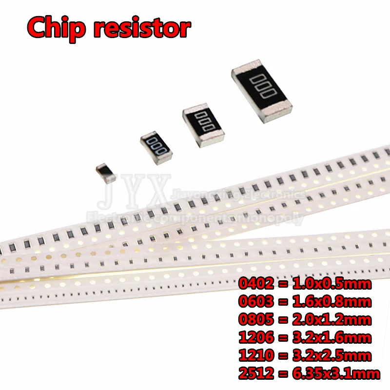 0805 SMD Resistor Kit Assorted Kit 1R 1ohm-1M ohm 1% 33values X 20pcs=660pcs Sample Kit