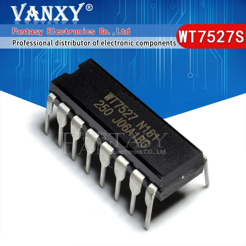 5pcs WT7527S DIP16 WT7527 DIP-16 WT7527 N161 DIP WT7520 WT7514L WT7514 WT7518D WT7518 WT7510 DIP-8