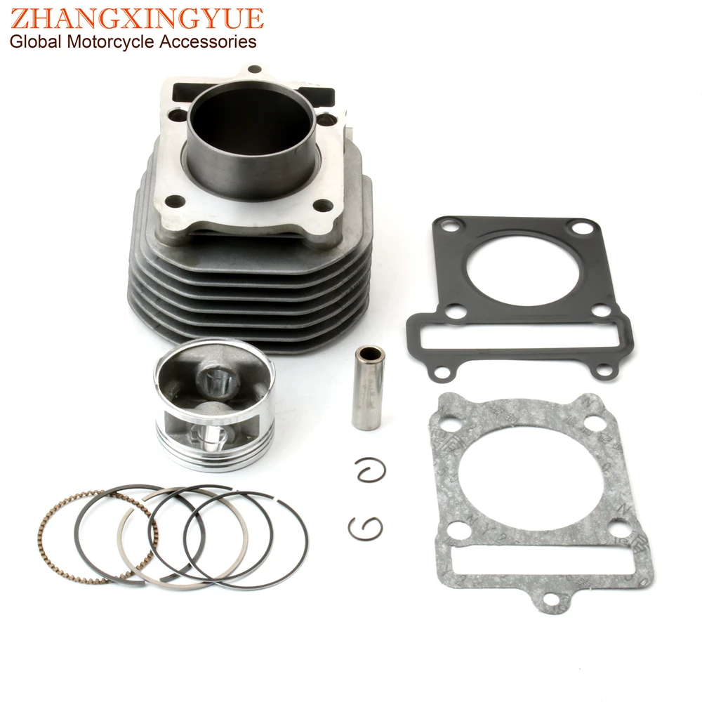 Scooter 51.5mm Cylinder Kit & Piston For MBK Flame125 Flame R 125cc 4T 2V Engine Parts 4CW