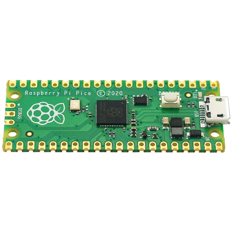 Raspberry Pi Pico Board RP2040 Chip High Performance Low Power Dual-core ARM Cortex M0+ Processor Flexible Microcontroller