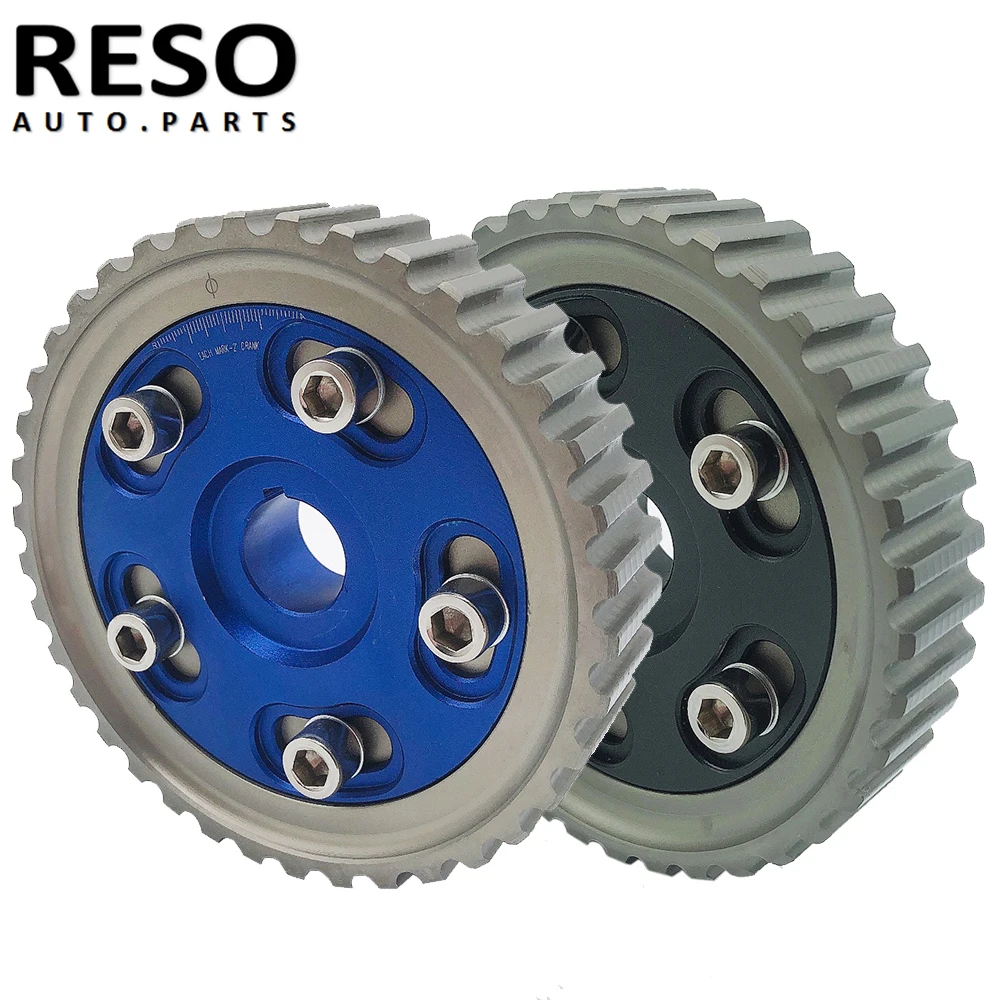 

RESO--Free Shipping Adjustable Cam Gear Timing Gear Pulley Pully Fit For Honda Civic CRX D15/D16