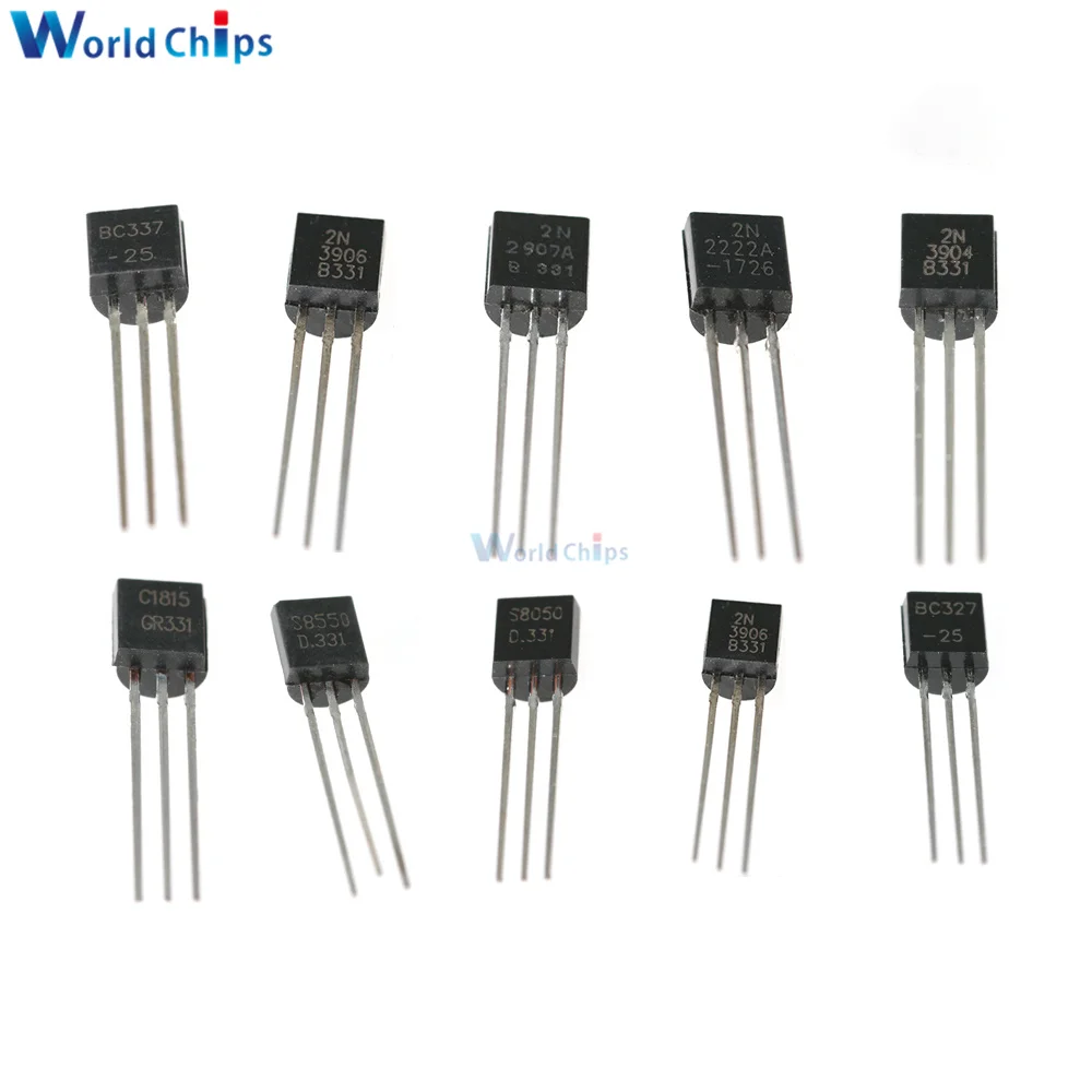 Kit de sortimento transistor de 200 tamanhos com 10 para-92, bcpisca-pisca, 2 polegadas, 2 polegadas, mbps, 2 polegadas, s, s, 50, s8550, a1015, c1815, pnp/npn