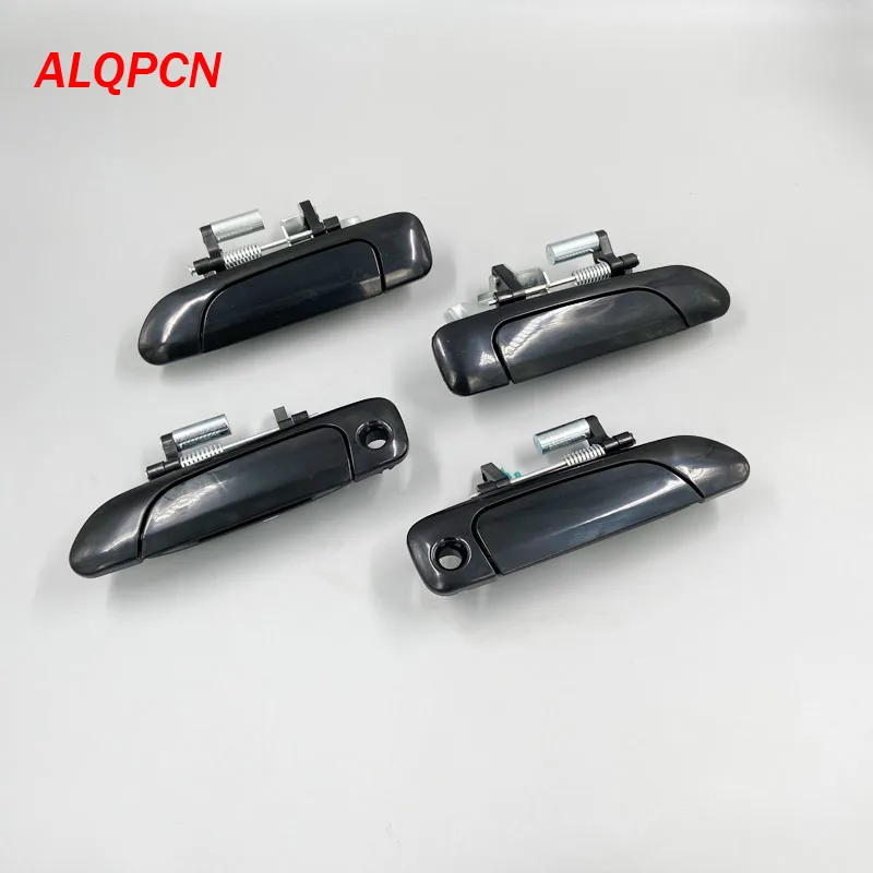 Black door outer handle for honda city jazz 2002-2008