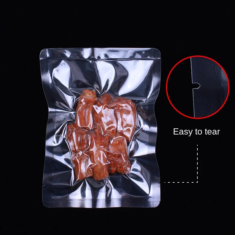 Imagem -02 - Bolsa de Aferidor de Vácuo de Alimentos Armazenamento de Cozinha Bolsas de Embalagem Embalagem de Alimentos Resistente a Alta Temperatura Grosso 0.2 mm