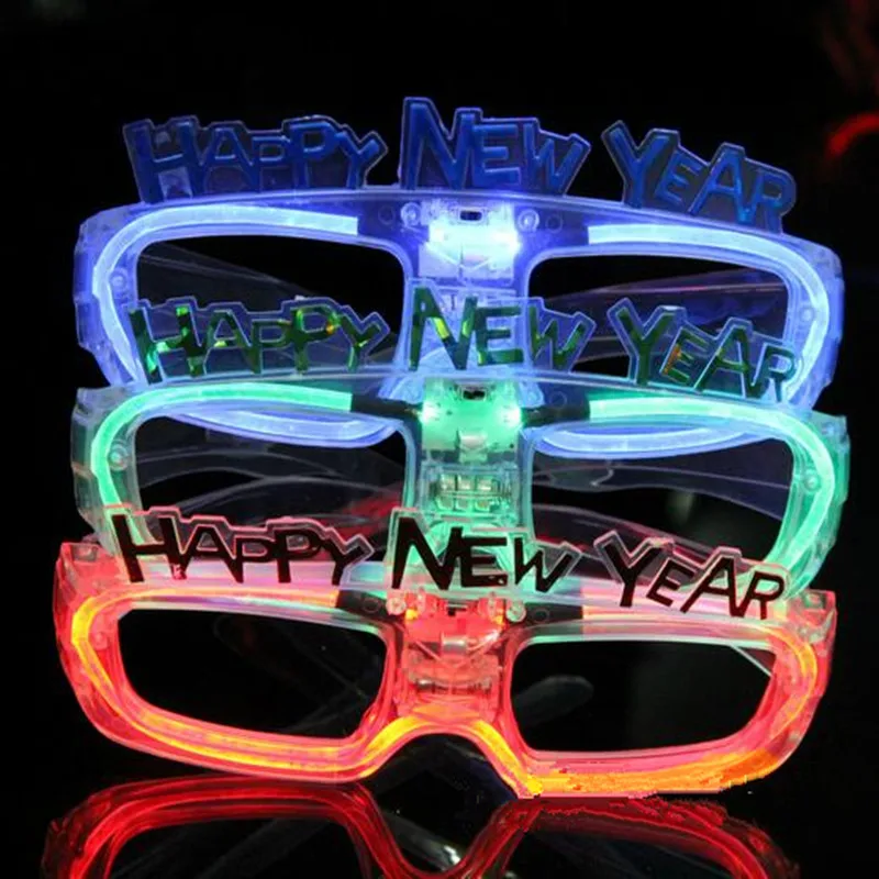 

24 Pcs LED Glasses Light Luminous Flashing Blinking Party Eyeglasses Birthday Gifts Holiday Wedding Festival