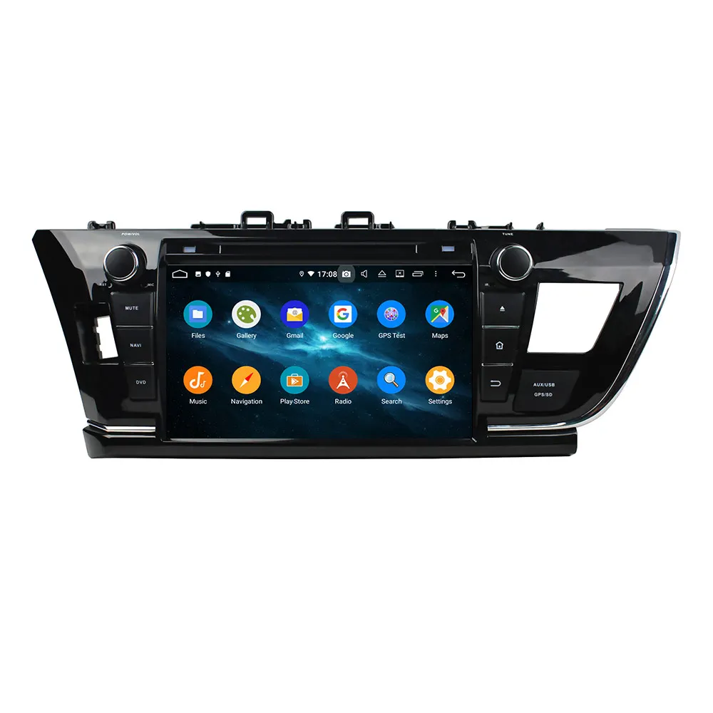 128GB Android 10 For Toyota Corolla 2014 2015 2016 Tape Radio Recorder Video Car Multimedia Stereo Player GPS Navi Head Unit DPS