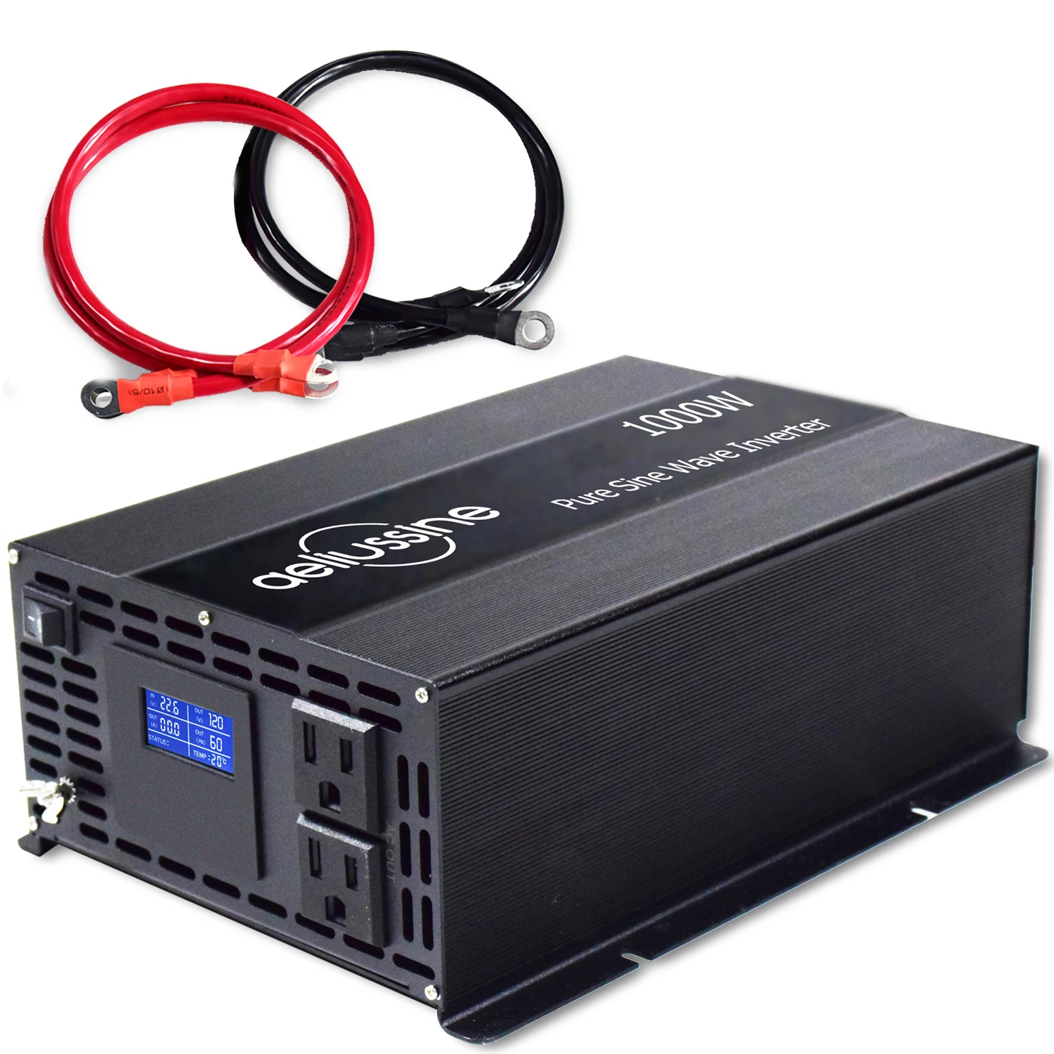 

1000W Pure Sine Wave Inverter 12V/24V/36V/48V DC to 120V/220V/240V AC Battery Converter Solar Panel Power Inverter Transformer