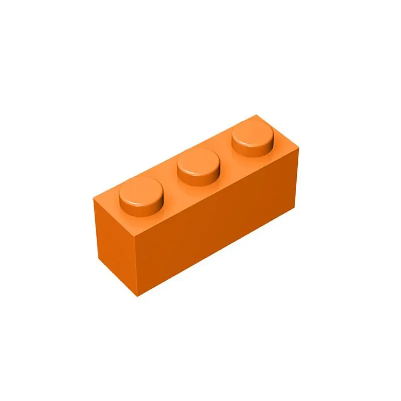 10Pcs MOC Parts 3622 Brick 1 x 3 Compatible DIY Assmble Building Blocks Particle Kid Puzzle Brain Enlighten Toy Birthday Gift