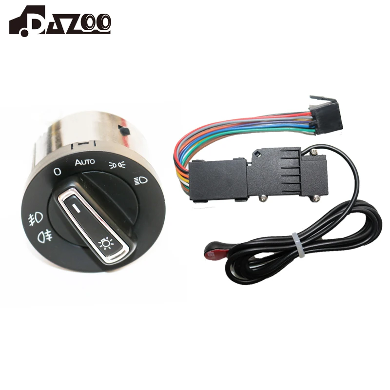 For VW Golf 7 MK7 Chrome Auto Headlight Switch Headlight Switch Sensor 5GG 941 431 D  5GG941431D