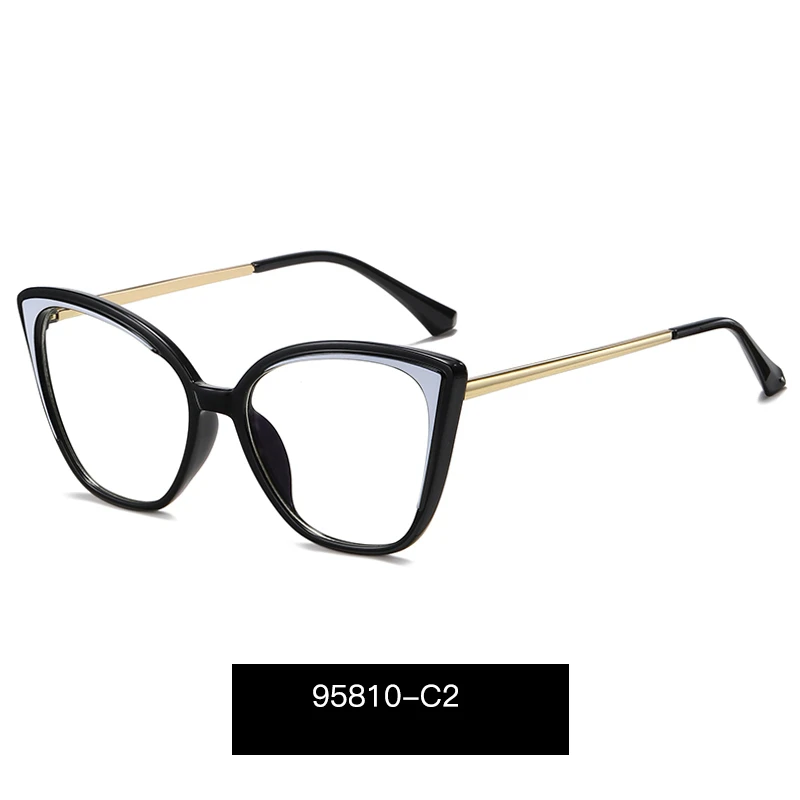 Anti Blauw Licht Blokkeren Computer Afgewerkt Bijziendheid Bril Vrouwen Brillen Frames Prescripton Lentes Opticos Para Mujer Dioptrie