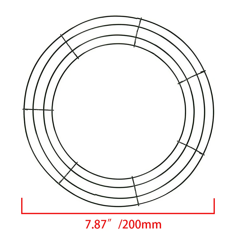 HOLIDYOYO Paardenhoofd Draad Krans Frame Metalen Bloemen Bloem Krans HOLIDYOYO Paardenhoofd Draad Krans Frame Metalen Bloemen Bloem Krans