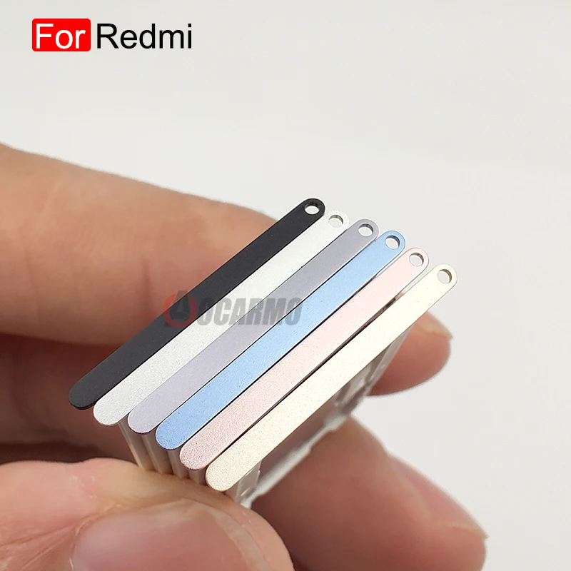 Aocarmo Nano Dual Sim Card Tray TF SD Card Slot Holder per Xiaomi Redmi 4X / Note 4X Note4X parte di ricambio