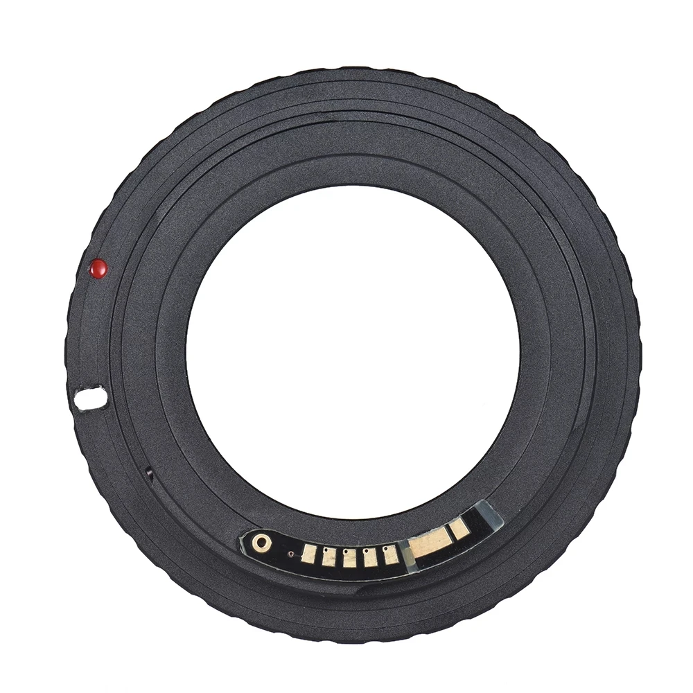 EMF AF Confirm Chip Adapter Adjustable Ring For M42 Mount Lens to Canon EOS EF 7D II 5D II III 650D 750D 1200D 1100D Rebel + CAP