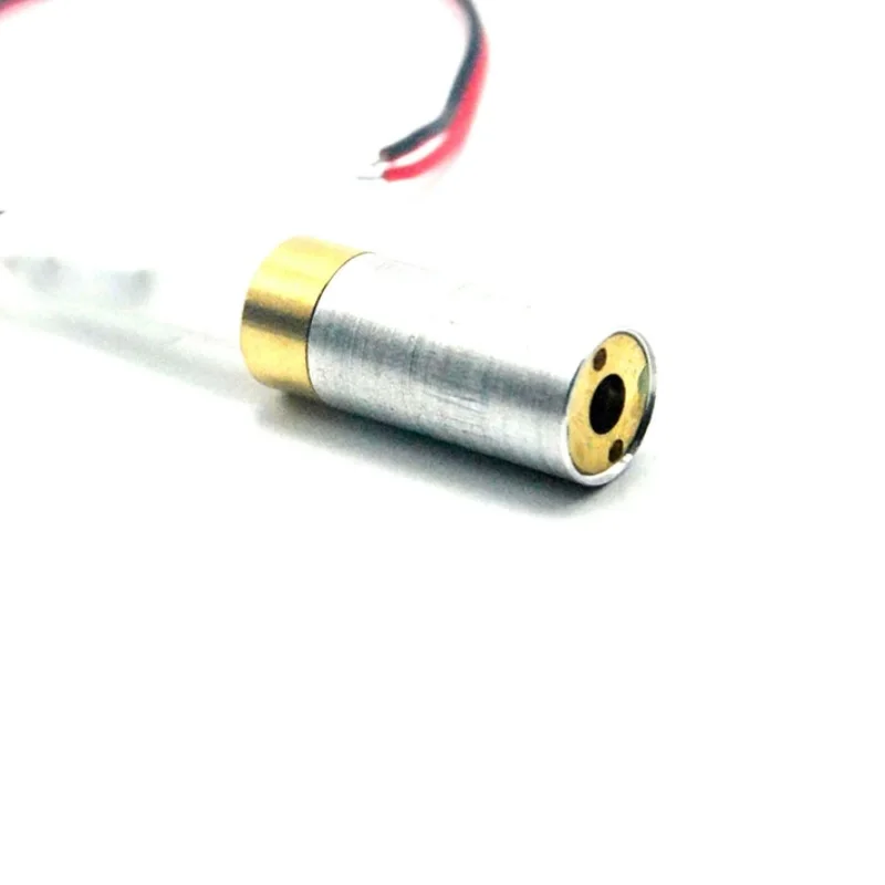 5pcs/Lot 532nm 10mw 5V Green Locator Dot Laser Diode Module Dia.12mm Brass Host