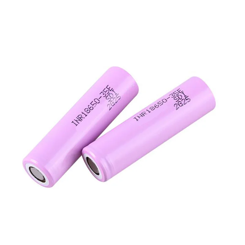 GTF 18650 3500mAh 35E 3.7V Li-ion Battery 20A discharge INR18650 Rechargeable Li-ion Battery for Camera Troch LED light