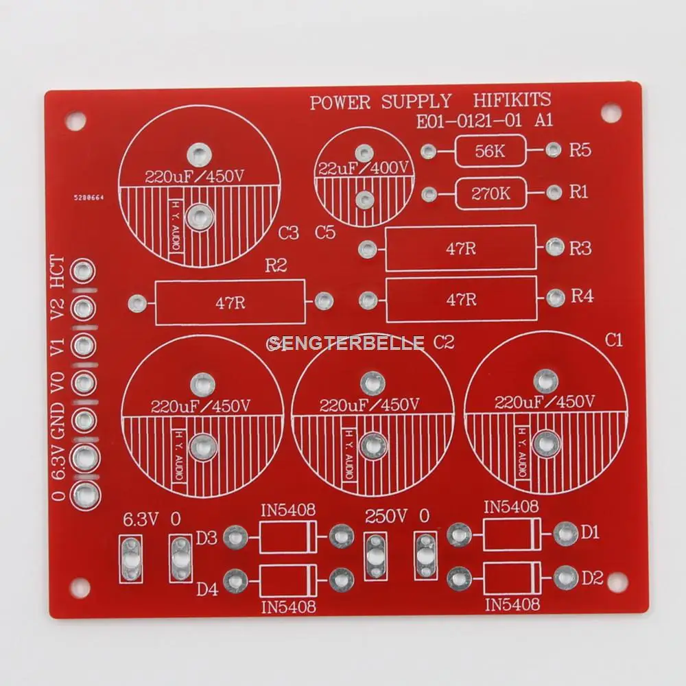 HiFi EL84 Amp Parallel Single-Ended Class A Tube Amplifier PCB + Power Supply  Board PCB