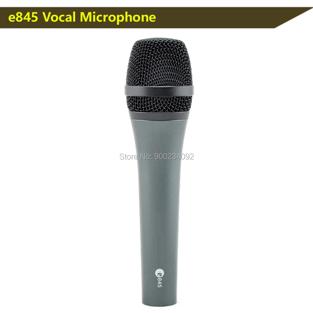 

Free shipping e845 Microphone wired dynamic cardioid professional vocal microphone