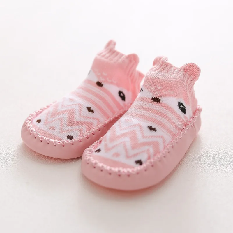 Babys ocken mit Gummis ohlen Säuglings socke Neugeborene Herbst Kinder Bodens ocken Schuhe Anti-Rutsch-Socke mit weicher Sohle