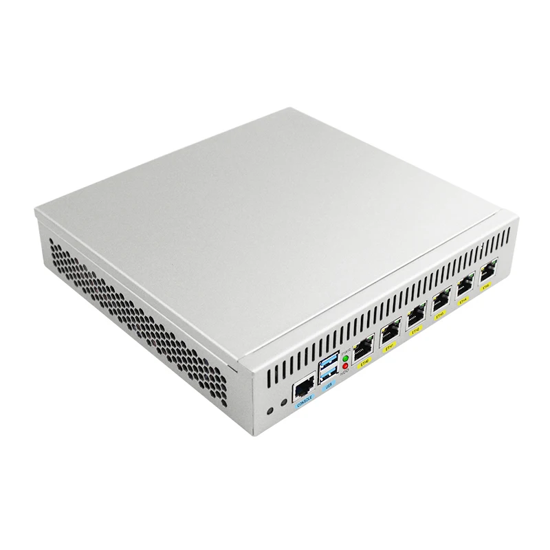 BKHD P95.ense Mini PC BKHD 9 pouces 11e Core Ordinateur Portable Processeur i3-1115G4 6 LAN 4*1000M 2*2.5G Port Ethernet COM VGA Ordinateur