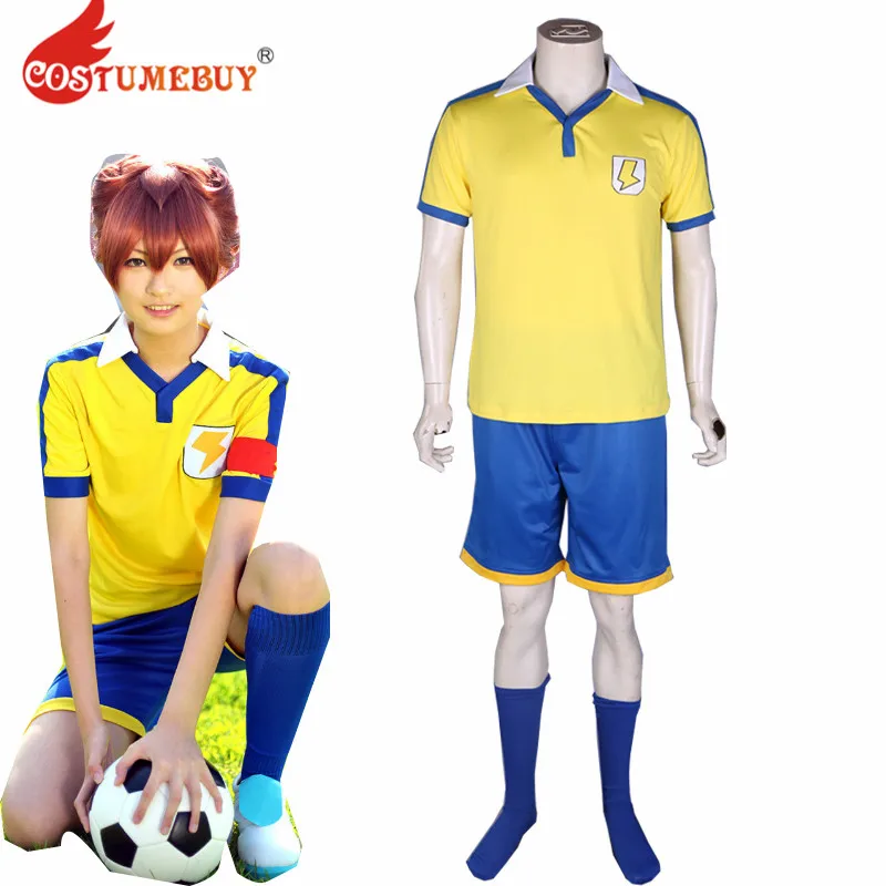 

Inazuma Eleven Raimon Costume Adult Students Football Jersey Suit Inazuma 11 Volleball Sports Wear Summer Basketball Suit L920