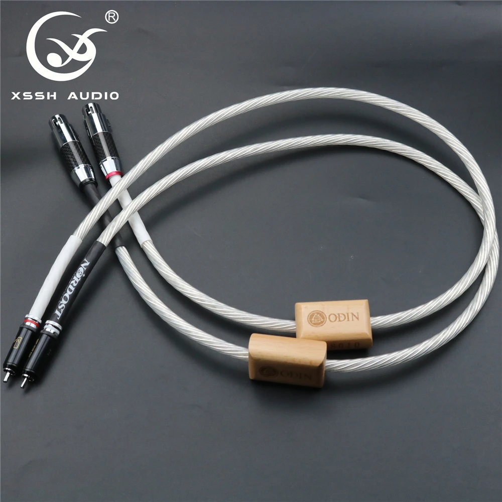 Audio Cable Cords YIVO XSSH HiFi 8 Core 8MM Silver Plated Shield Hifi Data Cable Male Female RCA to XLR Extend Signal Cord Wire