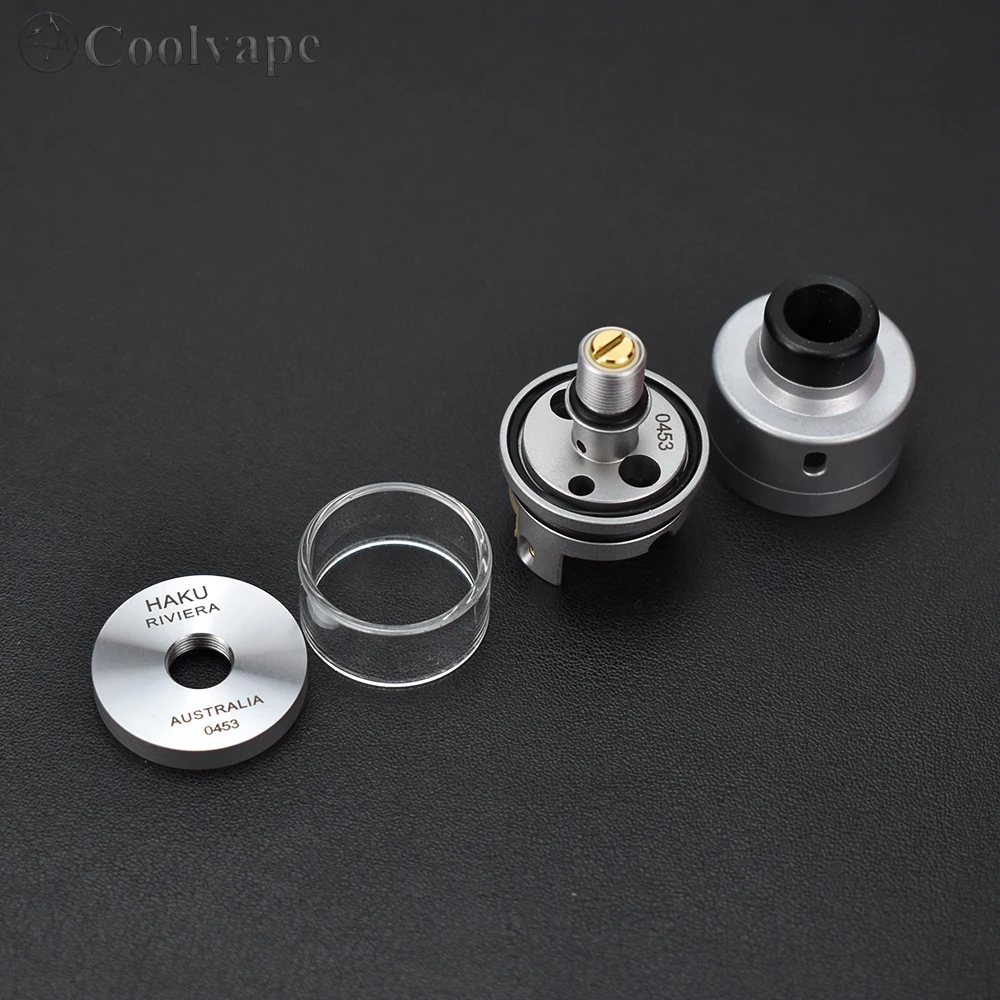 SXK Haku Riviera RDTA 22 316SS squonk bf vs HAKU VENNA V2 Rda Vape Tank atomizer tank for coils & atomizers - gallery image 3
