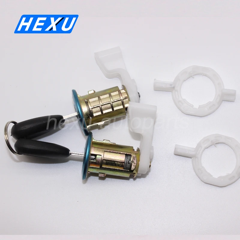 A Pair Of Lock Cylinder With Key For Renault Clio II Master Scenic  7701472806 7701471219 7701471221 7701471311 256518